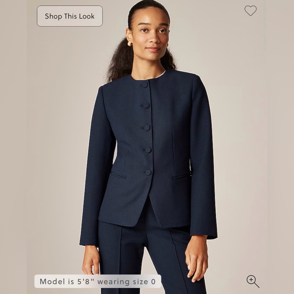 J. Crew Cora lady jacket in four-season stretch